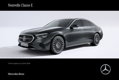 Catalogue Mercedes Benz à Tanger | Mercedes- Benz Classe E | 12/01/2024 - 15/06/2024