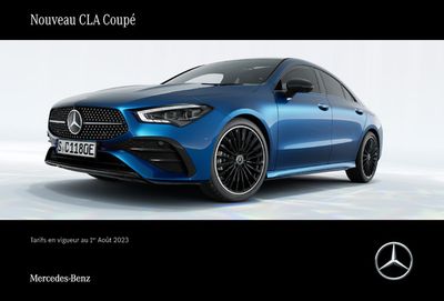 Promos de Voitures, Motos et Accessoires | Mercedes-Benz Nouveau CLA Coupé sur Mercedes Benz | 12/01/2024 - 15/06/2024