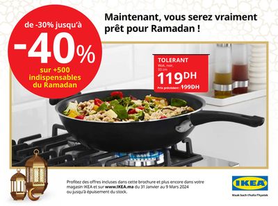 Promos de Maison et Bricolage | Prêt Pour le Ramadan! sur IKEA | 12/02/2024 - 09/04/2024