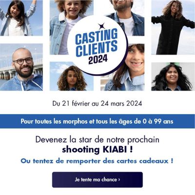 Promos de Vetêments, chaussures et accessoires à Rabat | Kiabi Weekly! sur Kiabi | 22/02/2024 - 24/03/2024