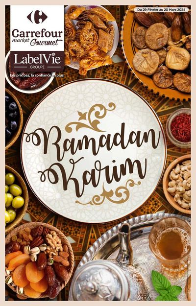 Promos de Supermarchés à Casablanca | Ramadan Kareem Offres! sur Carrefour Market | 29/02/2024 - 20/03/2024