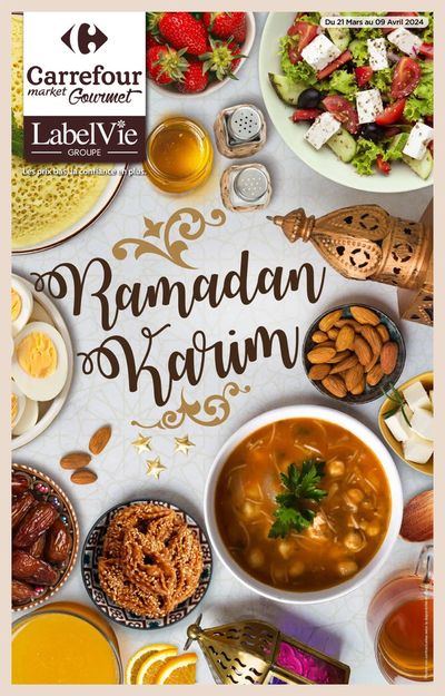 Catalogue Carrefour Market à Salé | Ramadan Karim! | 21/03/2024 - 09/04/2024