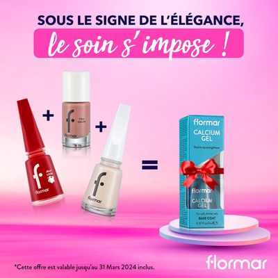 Promos de Parfumeries et Beauté à Inezgane | Alerte Promotion! sur FLORMAR | 20/03/2024 - 31/03/2024