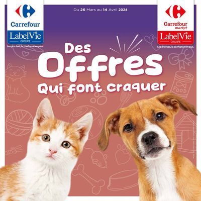Catalogue Carrefour | Des Offres Qui Font Craquer! | 26/03/2024 - 14/04/2024