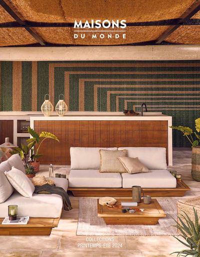 Promos de Maison et Bricolage à Lahraouyine | Collections Printemps-Été 2024 sur Maisons du Monde | 04/04/2024 - 31/08/2024