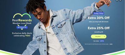 Catalogue American Eagle Outfitters à Casablanca | Exclusive Daily Deals! | 15/04/2024 - 19/04/2024