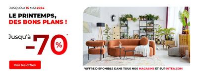 Promos de Maison et Bricolage à Casablanca | Le Printemps, Des Bons Plans! sur KITEA | 08/05/2024 - 15/05/2024