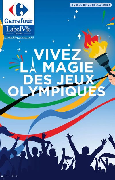 Catalogue Carrefour à Martil | Vivez La Magie Des Jeux Olympiques! | 19/07/2024 - 06/08/2024