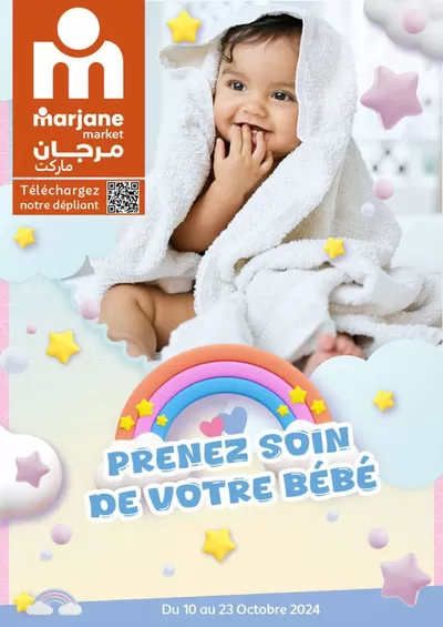 Promos de Supermarchés à Tanger | Dépliant bébé - Marjane Market sur Marjane Market | 15/10/2024 - 29/10/2024