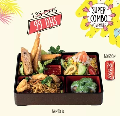 Promos de Restaurants | Super Combo Novembre  sur Bewok Sushi & That | 06/11/2024 - 30/11/2024