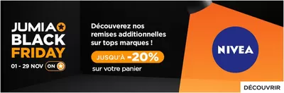 Promos de Supermarchés à Guelmim | Blackfriday 20 sur Jumia | 11/11/2024 - 29/11/2024