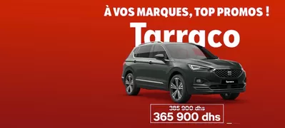 Promos de Voitures, Motos et Accessoires à Tétouan | Seat Tarraco offer sur Seat | 14/11/2024 - 21/11/2024