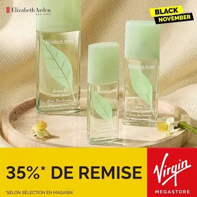 Catalogue Virgin Megastore à Marrakech | Elizabeth Arden New york 35 black november | 20/11/2024 - 30/11/2024