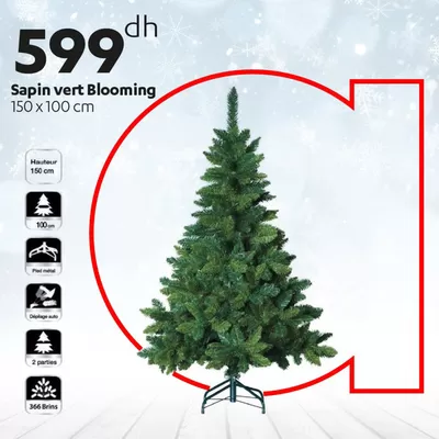 Promos de Jouets et Bébé | sapin - Christmas tree offer sur Alpha 55 | 20/11/2024 - 30/11/2024