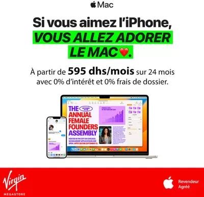 Promos de Électroménager et Technologie à Fahs-Anjra | Catalogue Virgin Megastore sur Virgin Megastore | 04/12/2024 - 18/12/2024