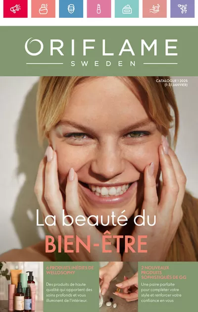 Promos de Parfumeries et Beauté à Salé | Catalogue Oriflame sur Oriflame | 01/01/2025 - 31/01/2025