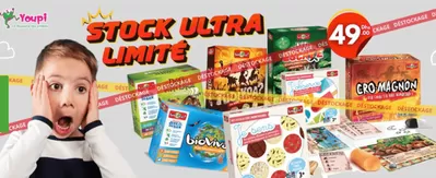 Promos de Jouets et Bébé à Témara | Offre  sur Youpi | 06/03/2025 - 25/03/2025