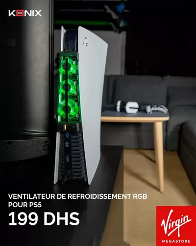 Promos de Électroménager et Technologie à Témara | Réductions et promotions sur Virgin Megastore | 20/03/2025 - 03/04/2025