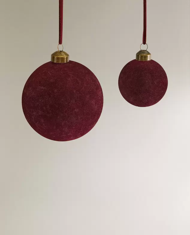 DÉCORATION SAPIN VELOURS NOËL offre à 69 Dh sur ZARA HOME