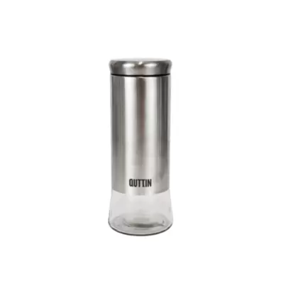 BOITE DE CUISINE VERRE+INOX  11.5X11.5X29CM offre à 90 Dh sur Yatout