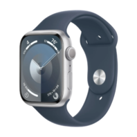 Apple Watch Series 9 GPS 45 mm- Silver Bleu Orage Aluminium Sport – M/L offre à 5849 Dh sur Virgin Megastore