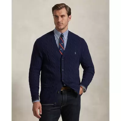 Cable-Knit Wool-Cashmere Cardigan offre à 37470 Dh sur Ralph Lauren