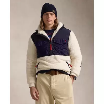 Pile Fleece Hybrid Hoodie offre à 45000 Dh sur Ralph Lauren