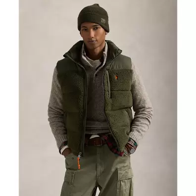 The Gorham Hybrid Down Gilet offre à 67570 Dh sur Ralph Lauren