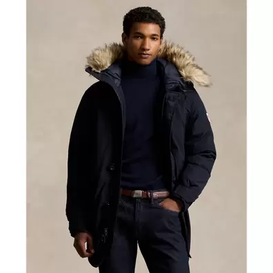 Faux-Fur-Trim Down Hooded Coat offre à 105190 Dh sur Ralph Lauren