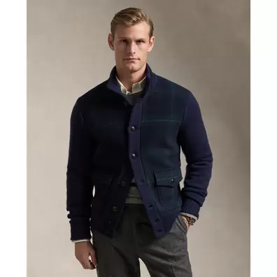 The Polo Tartan Wool Cardigan offre à 120240 Dh sur Ralph Lauren