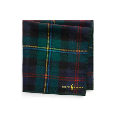 Plaid Wool Pocket Square offre à 19420 Dh sur Ralph Lauren