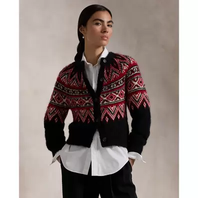 Fair Isle Alpaca-Blend Cardigan offre à 75090 Dh sur Ralph Lauren