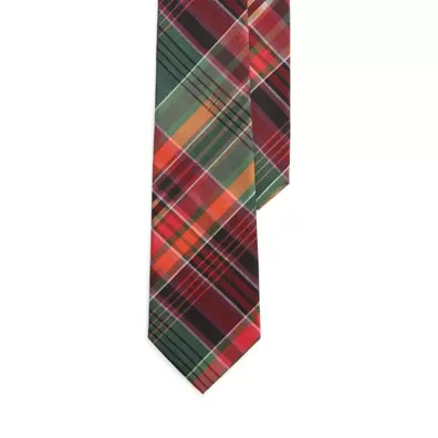 Plaid Cotton Tie offre à 19990 Dh sur Ralph Lauren