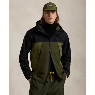 Colour-Blocked Hooded Jacket offre à 47300 Dh sur Ralph Lauren