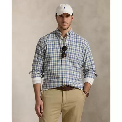 Plaid Oxford Shirt offre à 21420 Dh sur Ralph Lauren