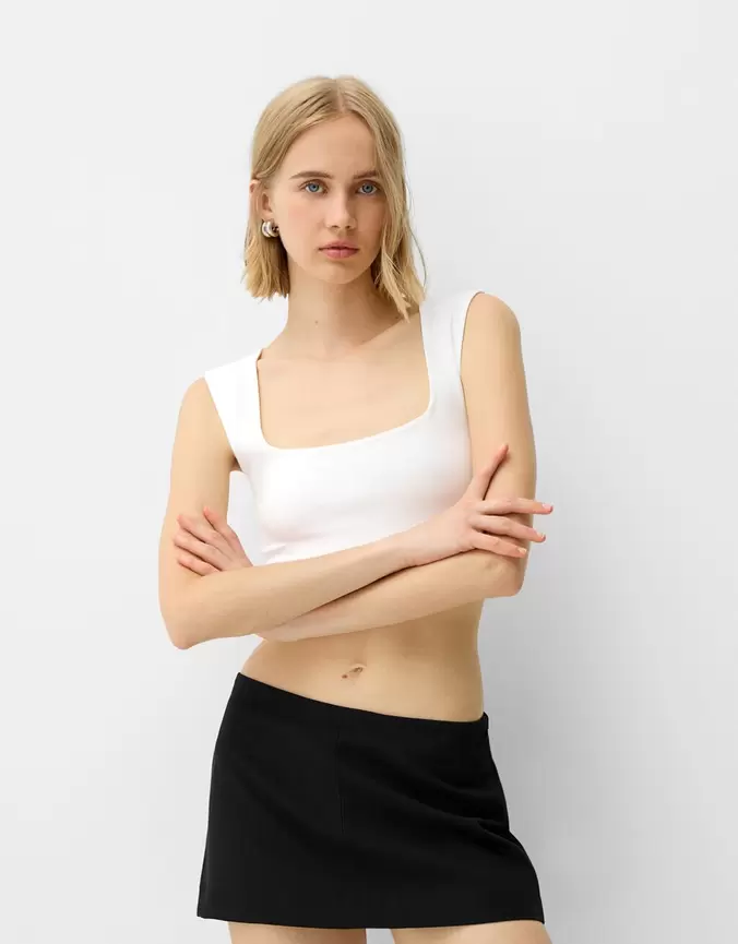 Minijupe-culotte offre à 299 Dh sur Bershka