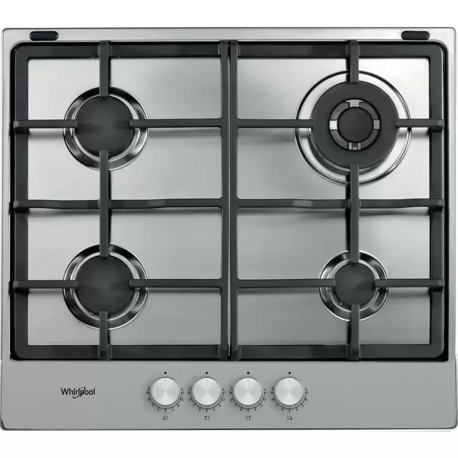 Plaque De Cuisson Whirlpool A Gaz 4 Feux  Inox  60cm offre à 2300 Dh sur Biougnach