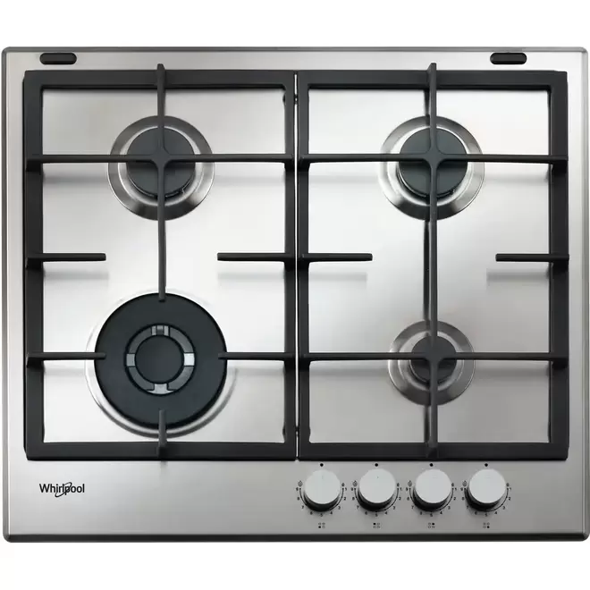 Plaque De Cuisson Whirlpool A Gaz 4 Feux Inox 60cm offre à 3050 Dh sur Biougnach