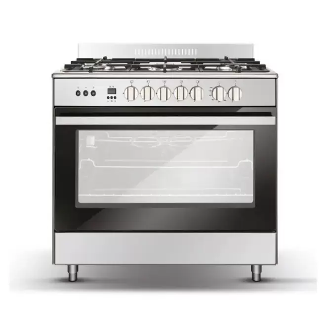 Cuisiniere Candy  90cm Inox  Fonte Ventilateur Pro offre à 6899 Dh sur Biougnach