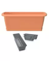 BALCONIERE AVEC SUPPORT RESPANA EASY TERRACOTTA 400MM ISE400SW-R624 offre à 64 Dh sur Bricoma