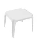 TABLE DE TERRASSE & PISCNE MARBELHA WHITE offre à 99 Dh sur Bricoma