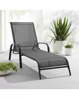 RELAX STRUCTURE METALIQUE LOUNGE CHAIR - SF5502 offre à 989 Dh sur Bricoma