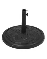 SOCLE ROND DE PARASOL NOIR EN RESINE 14KG VES-4450 offre à 289 Dh sur Bricoma