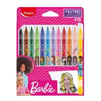 12 feutres Barbie MAPED offre à 39,9 Dh sur Carrefour