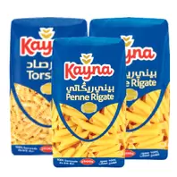 Lot de 3 pâtes courtes Kayna 500gx3 offre à 19,5 Dh sur Carrefour