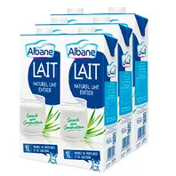 Lait entier 1L x 6  Alban offre à 53,95 Dh sur Carrefour