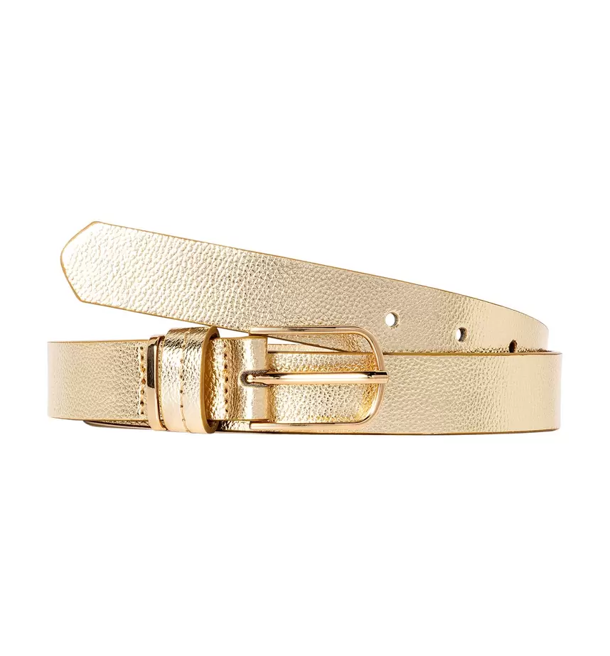 Ceinture effet cuir irisé offre à 12,99 Dh sur Promod