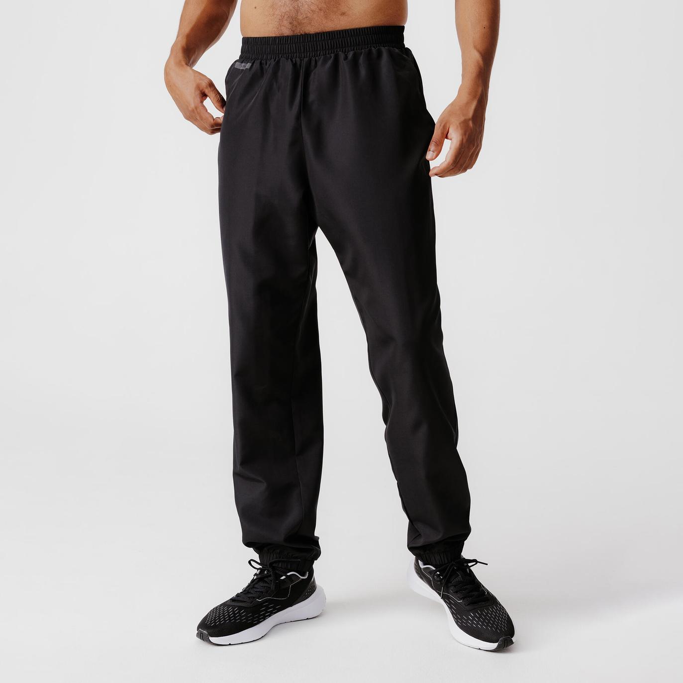Pantalon running respirant homme - Dry 100 Noir offre à 119 Dh sur Decathlon