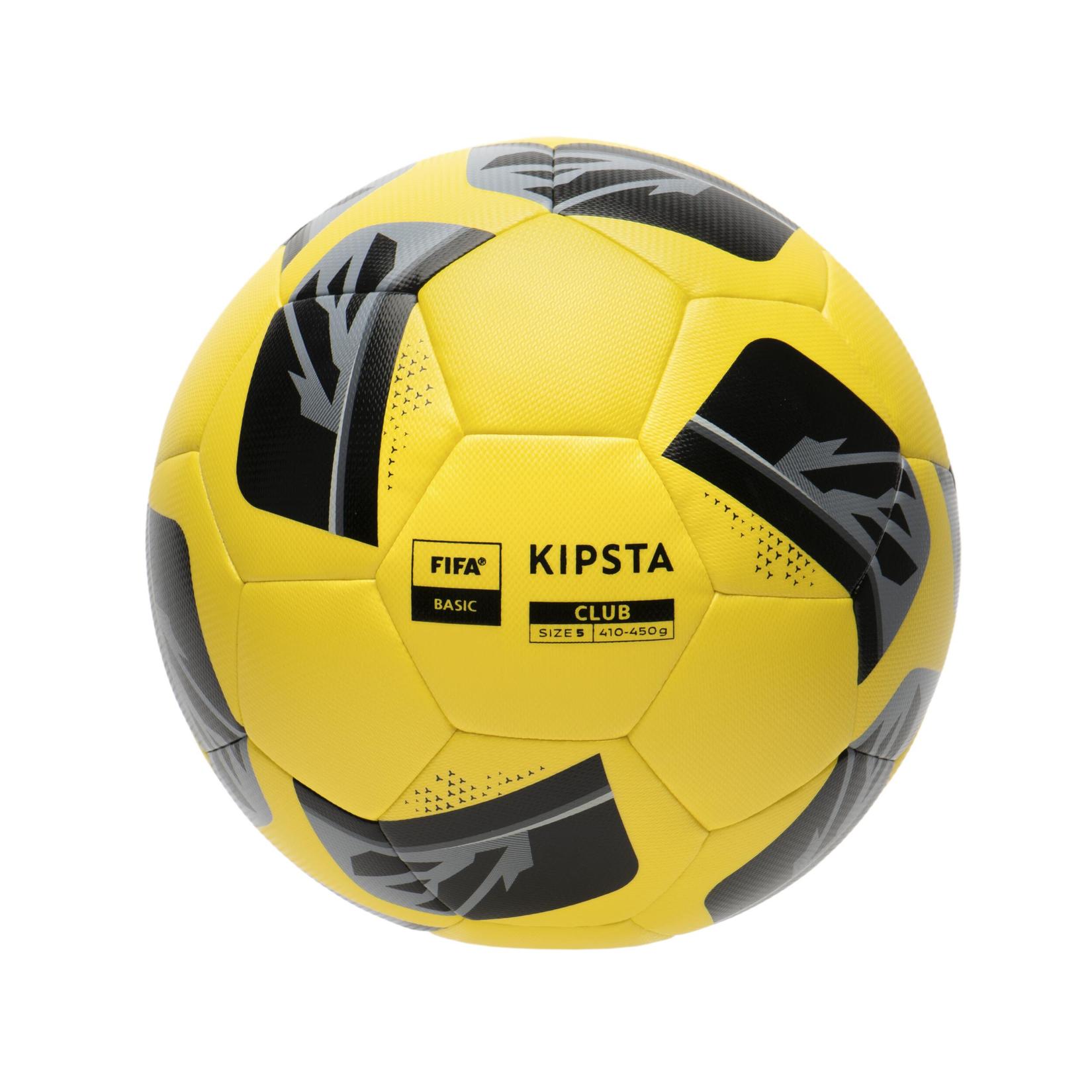 Ballon de football Hybride FIFA BASIC CLUB BALL taille 5 jaune offre à 159 Dh sur Decathlon
