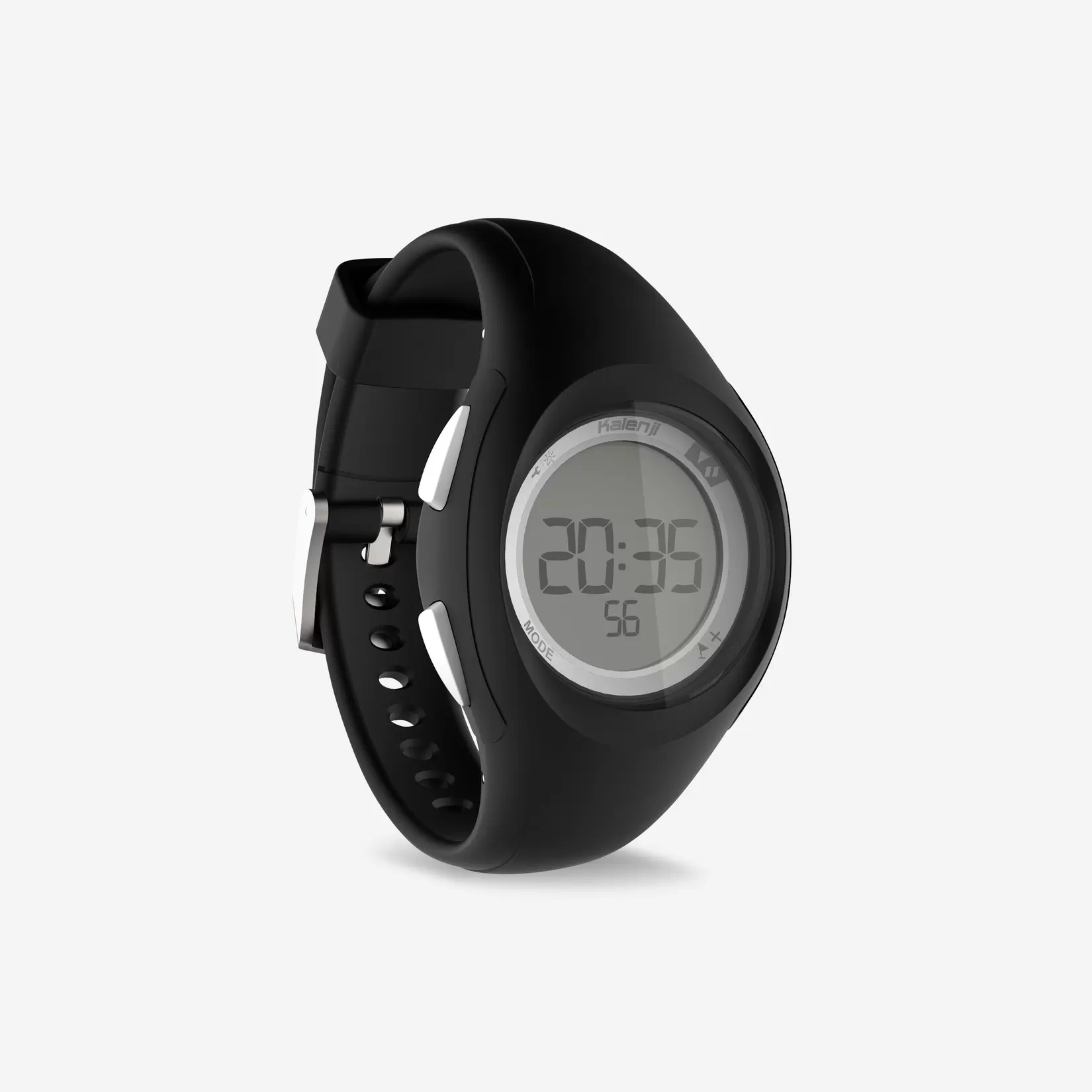 Montre chronomètre de course à pied W200 S noire offre à 89 Dh sur Decathlon